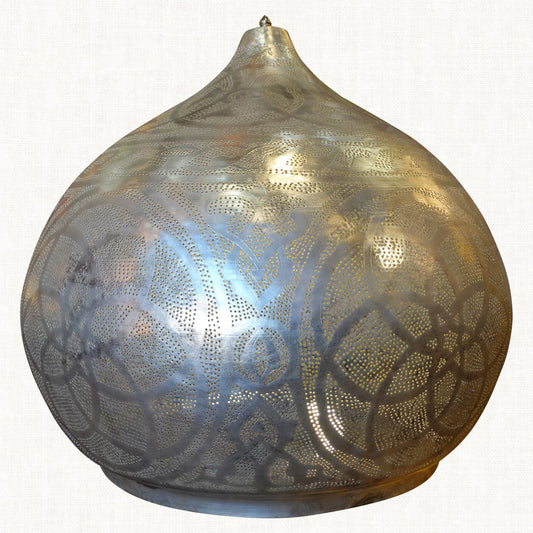 Friar Grey Circle Lamp