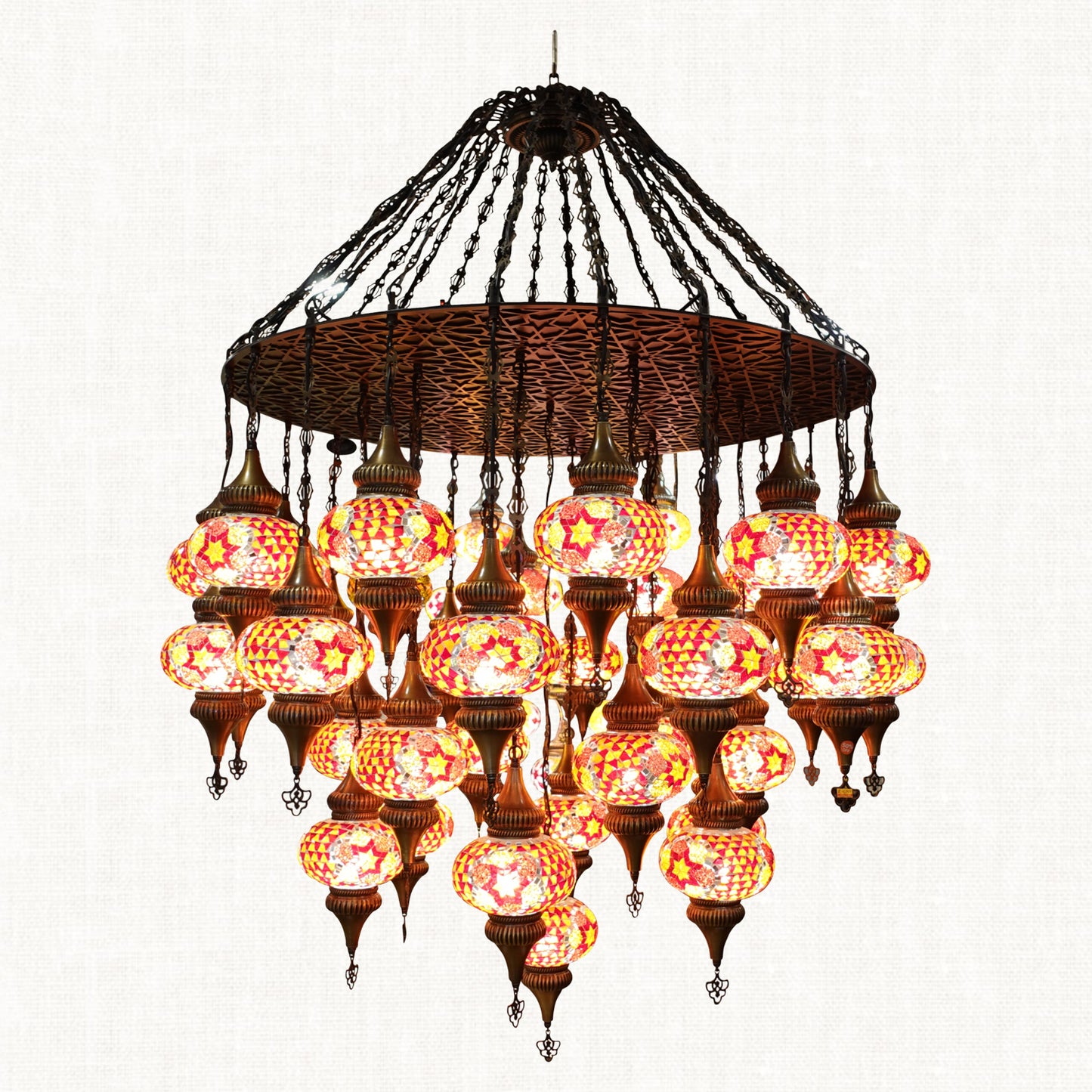 Chocolate Brown Chandelier