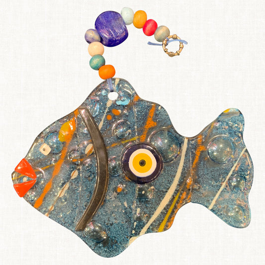 Ceramic Joyful Fish For Home Decoration