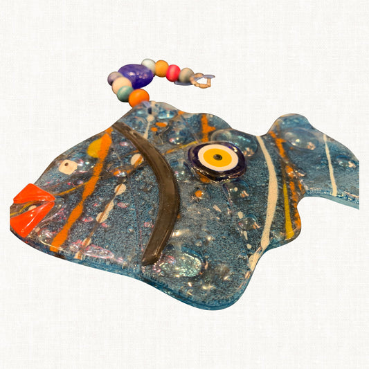 Ceramic Joyful Fish For Home Decoration