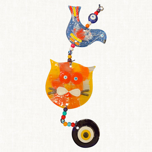 Blaze Orange Ceramic For Home Decoration