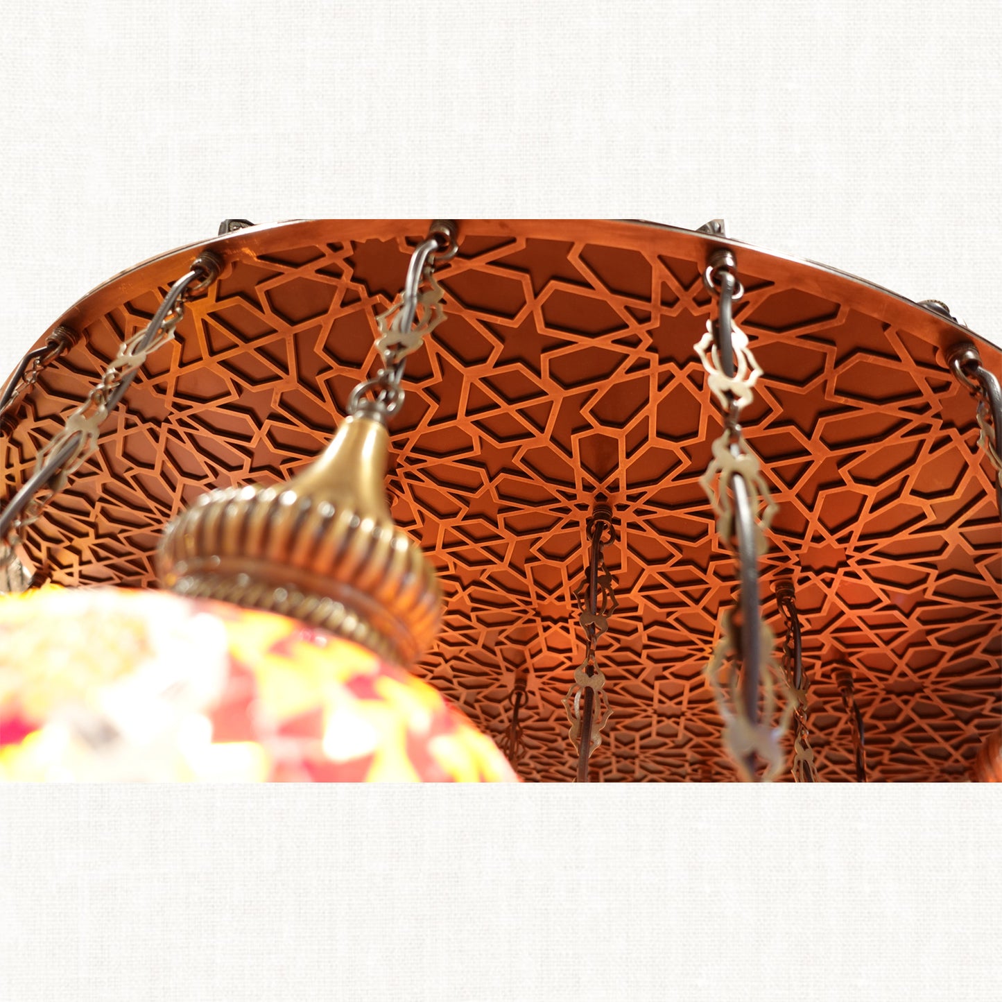 Chocolate Brown Chandelier