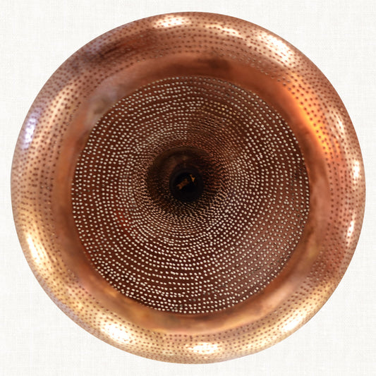 Brown Rust Lamp