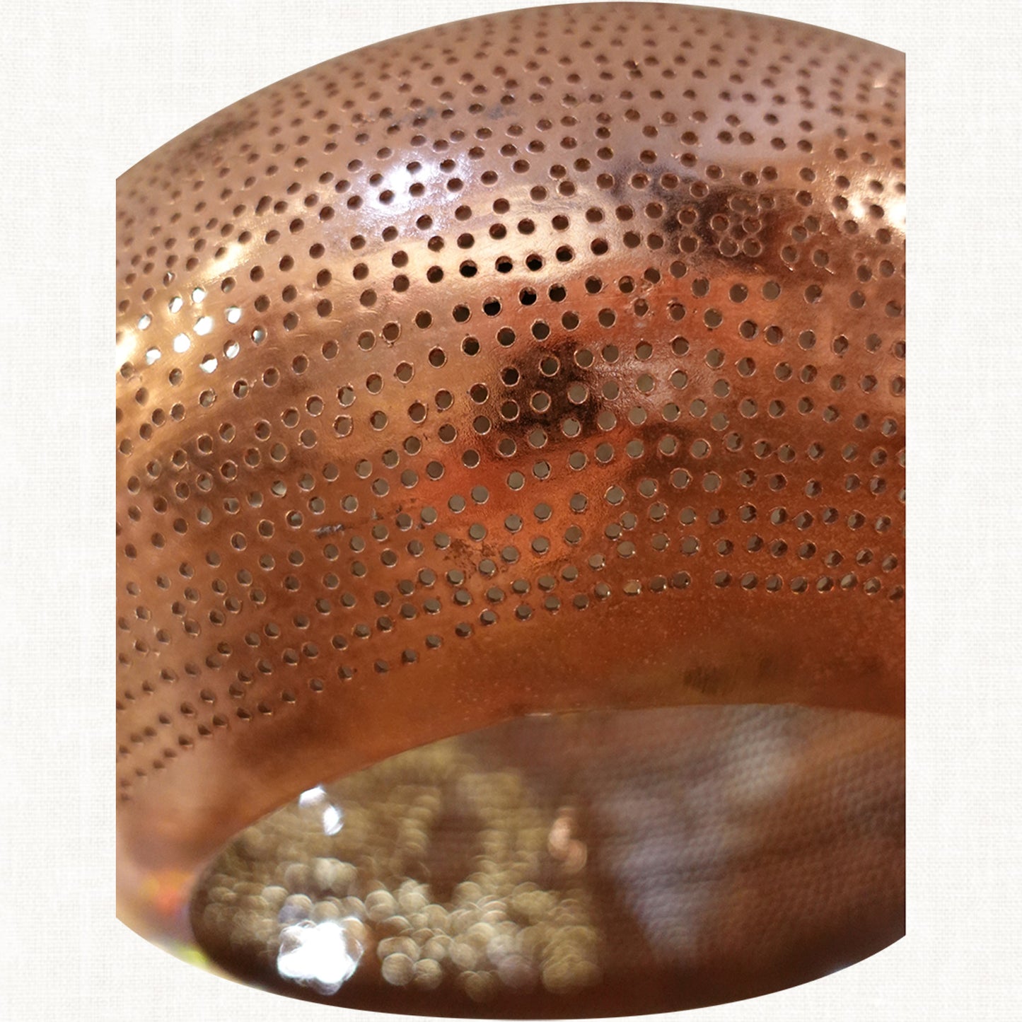 Brown Rust Lamp