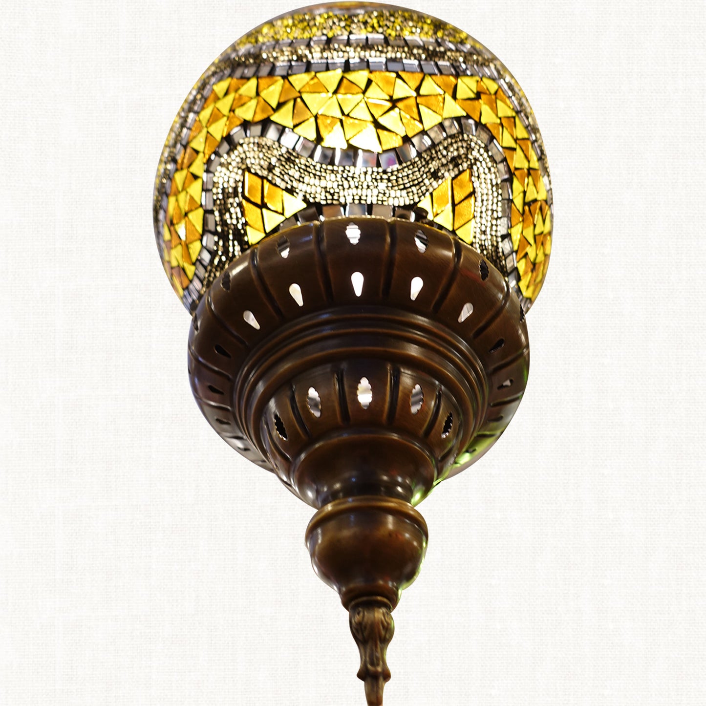 Zinnwaldite Brown Chandelier