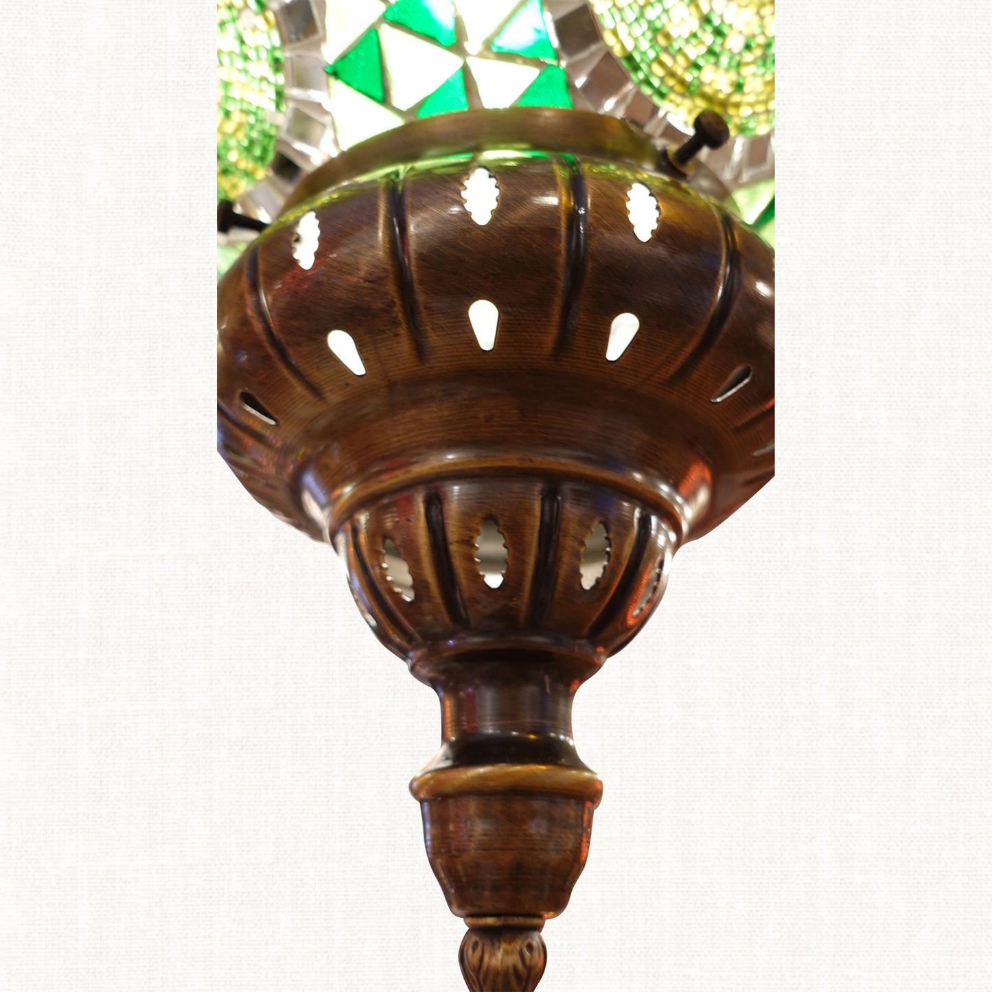 Irish Green Chandelier