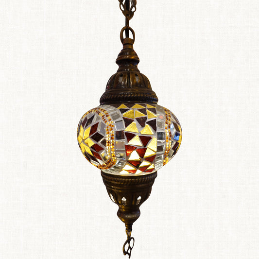 Saddle Brown Chandelier