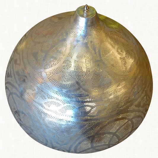 Friar Grey Circle Lamp