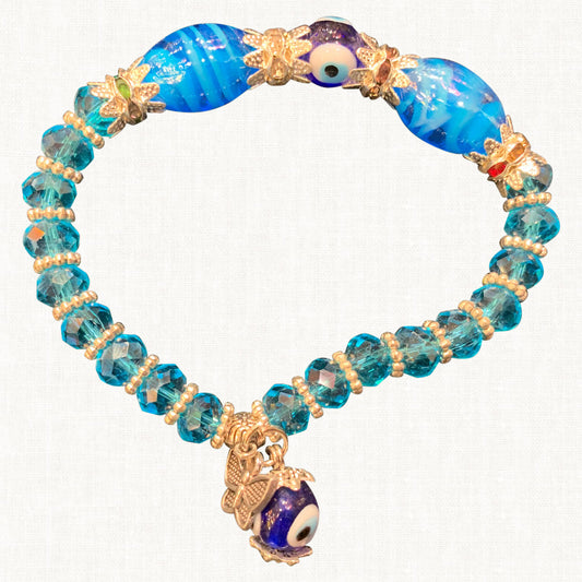 Sea Turtle Blue Eye Bracelet