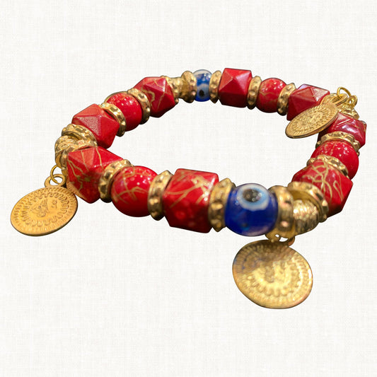 Cornell Red Bracelet