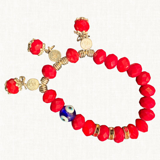 Cadmium Red Bracelet