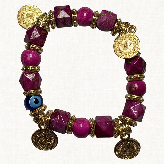 Dark Raspberry Bracelet