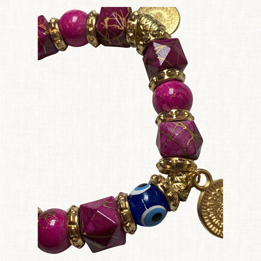 Dark Raspberry Bracelet