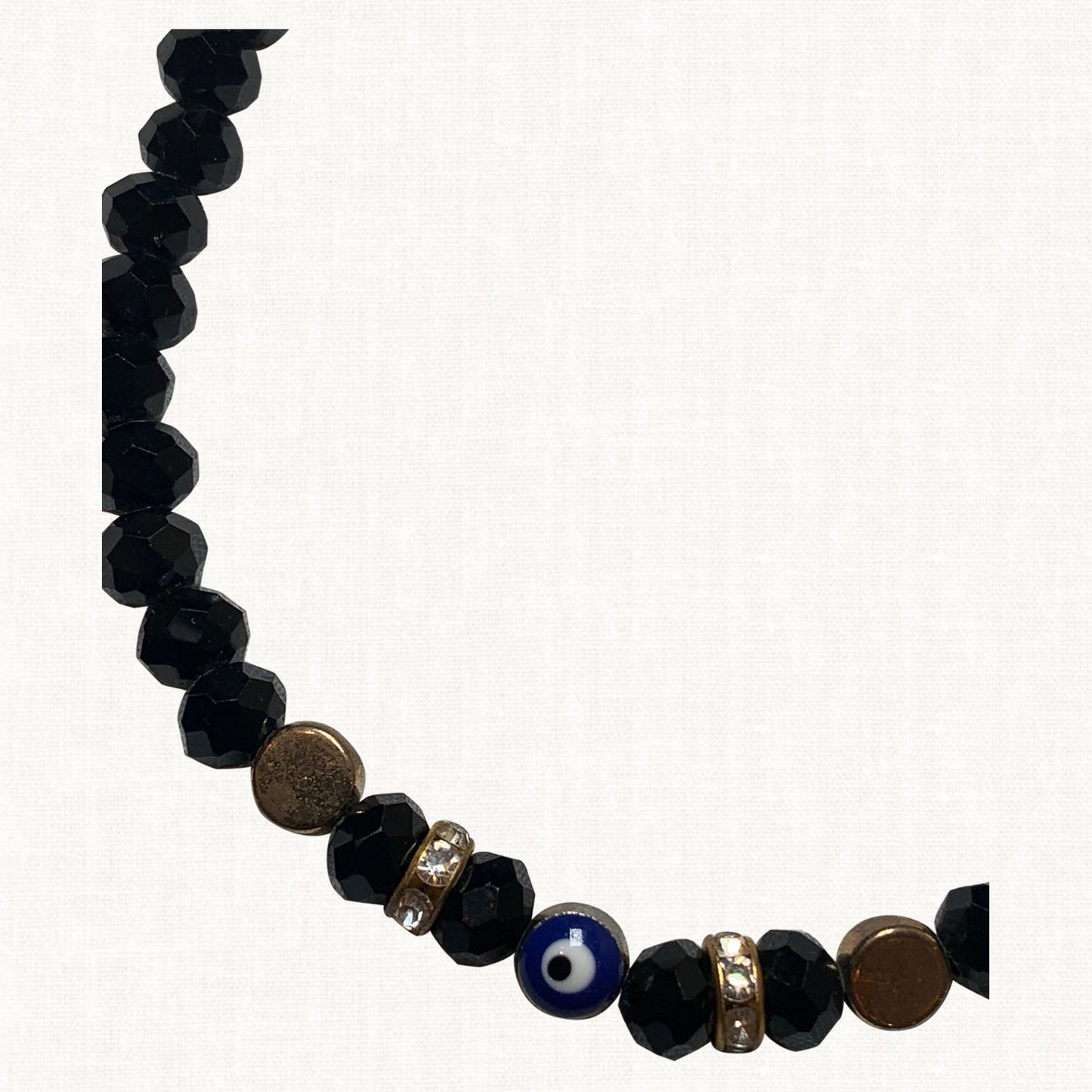 Dark Green Eye Bracelet