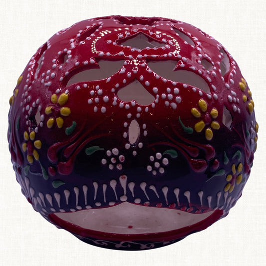 Wine Red Candle House