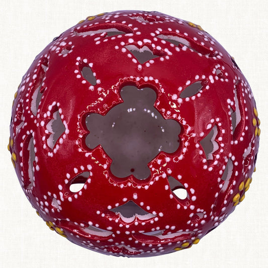 Wine Red Candle House