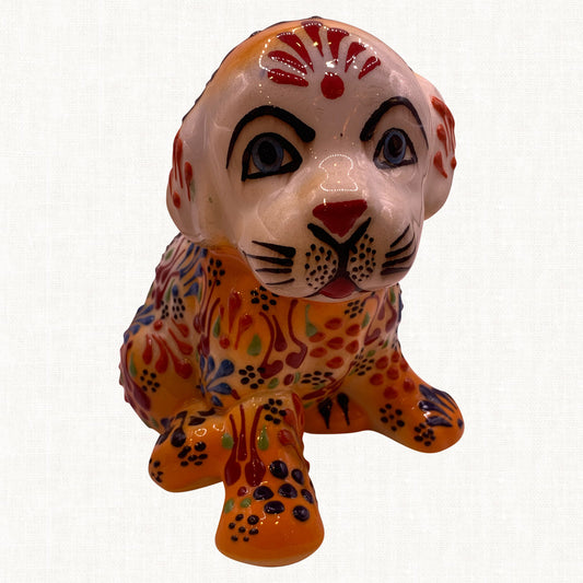 Rust Brown Dog For Home Decoration