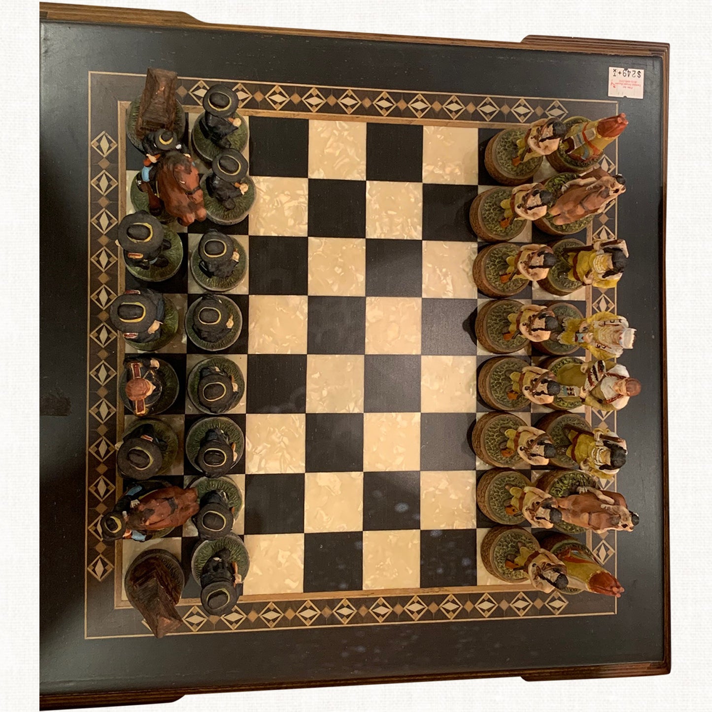 Indians VS White Man Chess