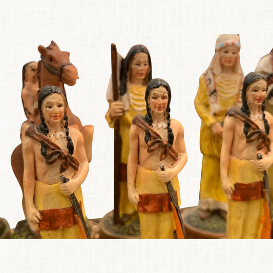 Indians VS White Man Chess