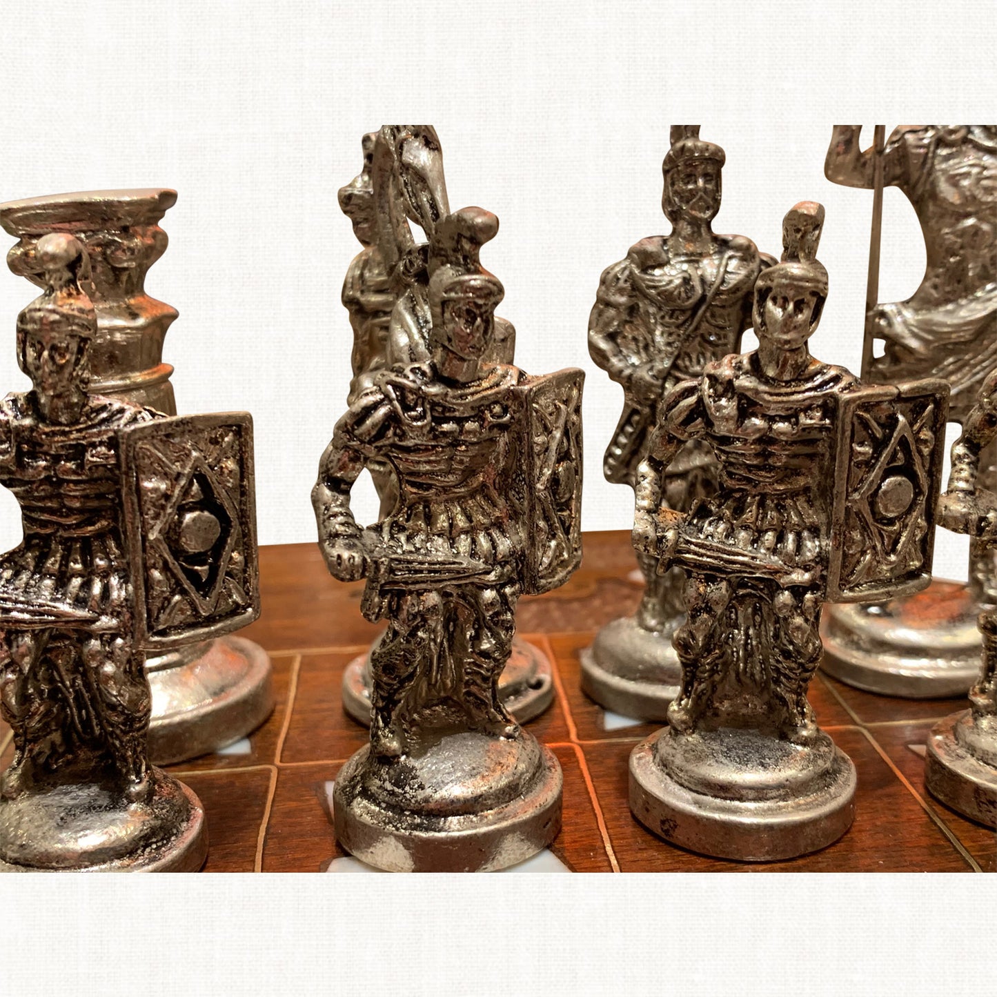 Gold Knights VS Silver Knights Chess