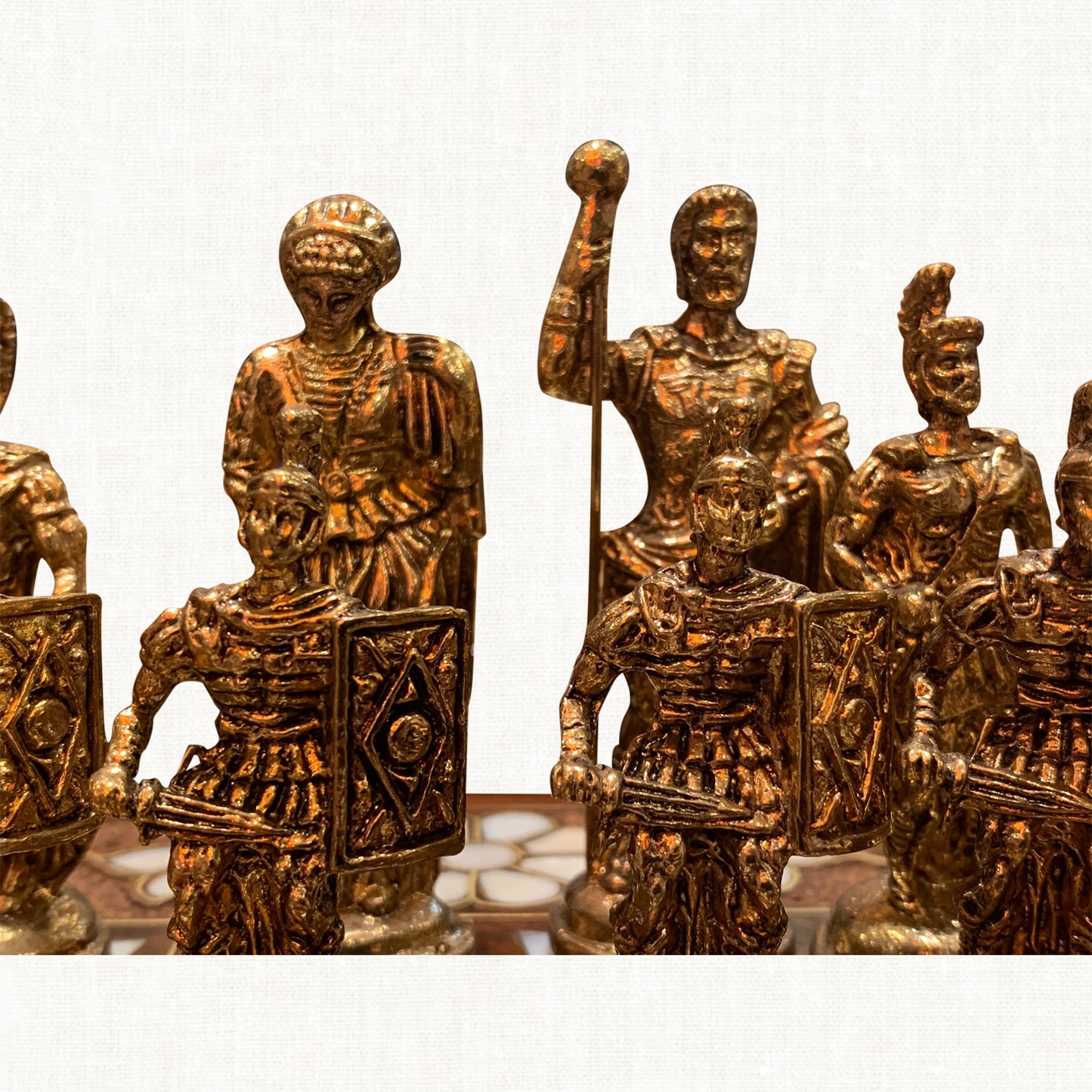 Gold Knights VS Silver Knights Chess