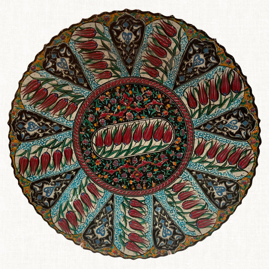 Asphalt Wall Décor Plate