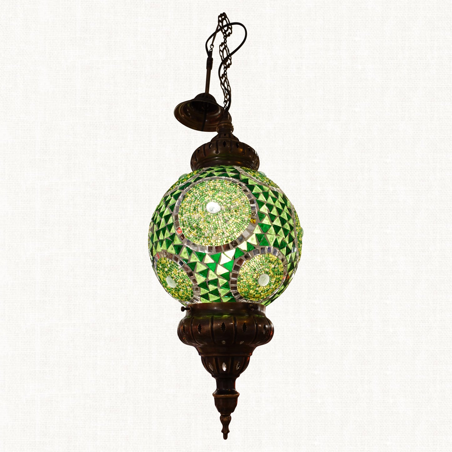 Irish Green Chandelier
