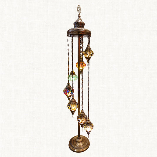 Colorful Standing Chandelier