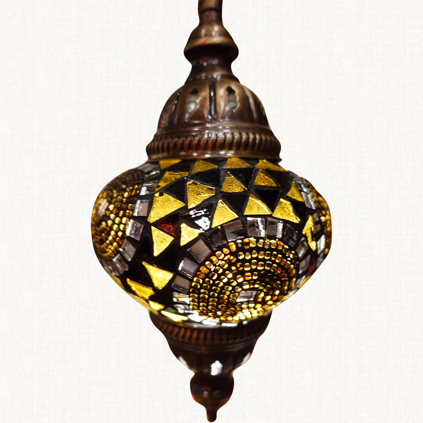 Colorful Standing Chandelier