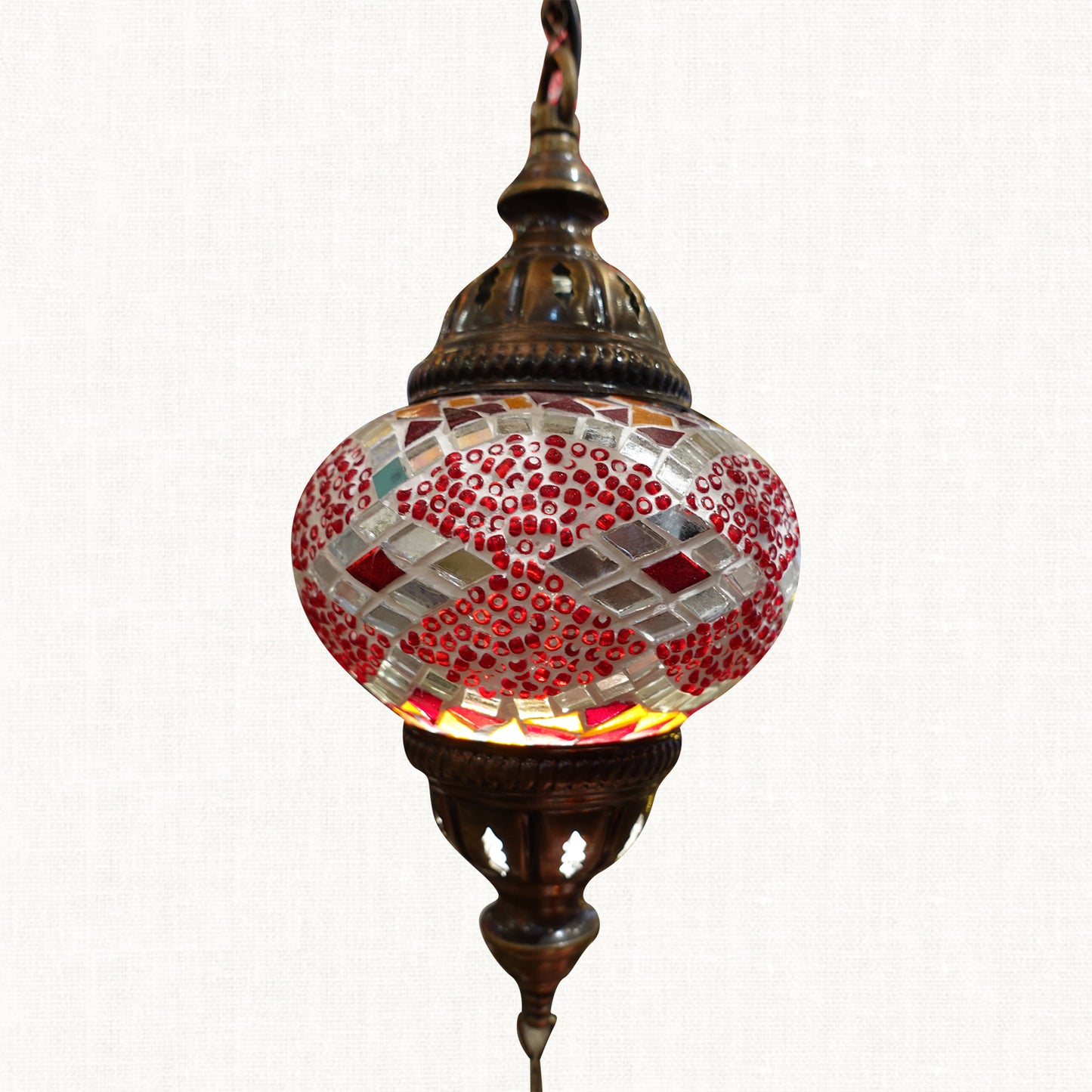 Venetian Red Chandelier