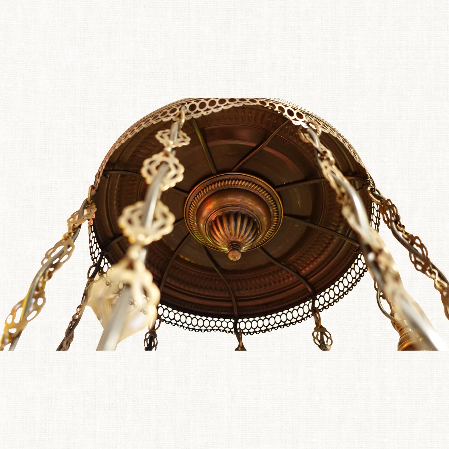 Venetian Red Chandelier