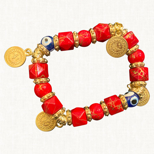 Cornell Red Bracelet