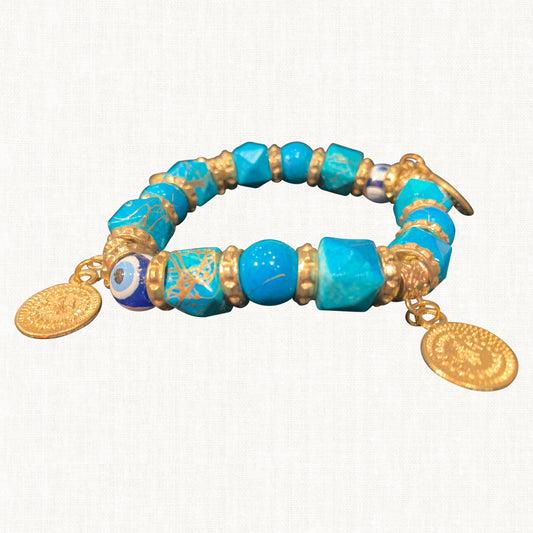 Aqua Blue Bracelet