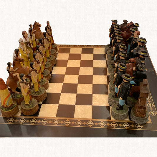 Indians VS White Man Chess