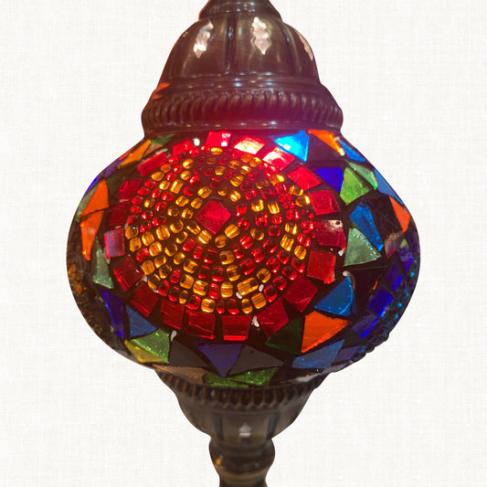 Maroon Lamp